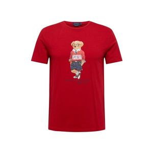 POLO RALPH LAUREN Tričko červená / zmiešané farby vyobraziť