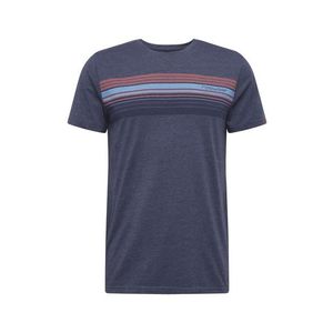 Ragwear Tričko modrá melírovaná / svetlomodrá / pastelovo červená vyobraziť