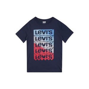 LEVI'S Tričko ohnivo červená / biela / námornícka modrá vyobraziť