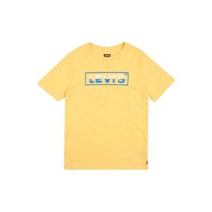 LEVI'S Tričko citrónová / modrá / biela vyobraziť