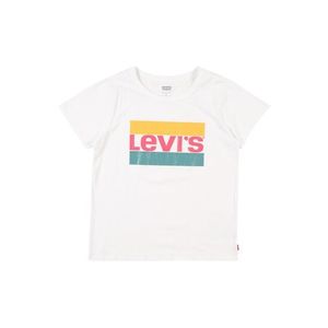 LEVI'S Tričko biela / tyrkysová / svetločervená / žltá vyobraziť
