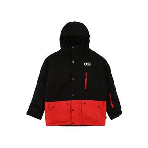 Picture Organic Clothing Športová bunda 'MARCUS' tmavočervená / čierna vyobraziť