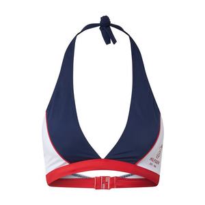 Tommy Hilfiger Underwear Bikinový top červená / námornícka modrá / biela vyobraziť