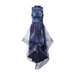 Chi Chi London Kokteilové šaty 'Farcia' dymovo modrá / tmavomodrá vyobraziť