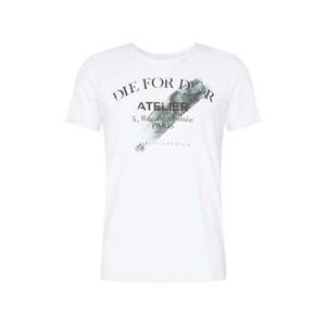 EINSTEIN & NEWTON Shirt 'Green Atelier ' čierna / biela vyobraziť