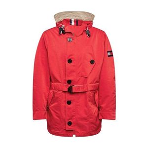 TOMMY HILFIGER Prechodná parka melónová / tmavomodrá / biela vyobraziť