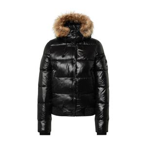Superdry Zimná bunda čierna vyobraziť