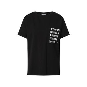 MAMALICIOUS Tričko 'Calli' čierna / biela vyobraziť