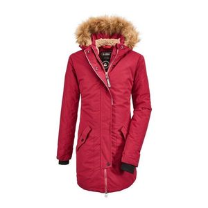KILLTEC Outdoorová bunda 'Bantry' pastelovo červená / svetlohnedá / čierna vyobraziť