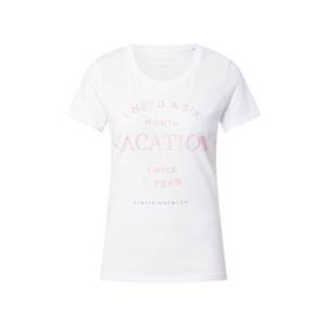 EINSTEIN & NEWTON Tričko biela / pastelovo fialová / pastelovo ružová vyobraziť