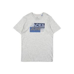 Jack & Jones Junior Tričko sivá melírovaná / modrá vyobraziť