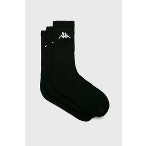 Ponožky Kappa čierna farba vyobraziť