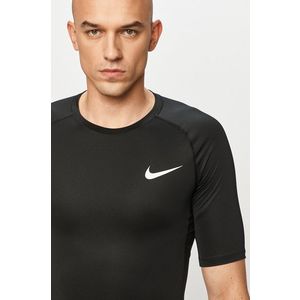 Funkčná bielizeň Nike pánska, čierna farba vyobraziť