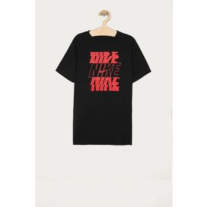 Detské tričko Nike Kids čierna farba, s potlačou vyobraziť