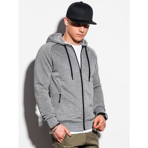 Ombre Clothing Men's zip-up sweatshirt B1083 vyobraziť