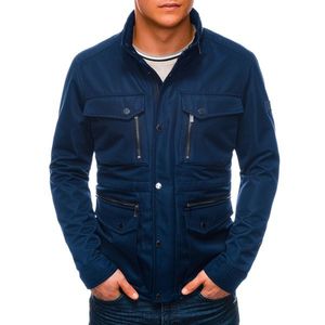 Ombre Clothing Men's mid-season quilted jacket C444 vyobraziť