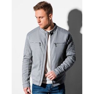 Ombre Clothing Men's mid-season quilted jacket C461 vyobraziť