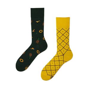 Zeleno-žlté ponožky Pineapples vyobraziť