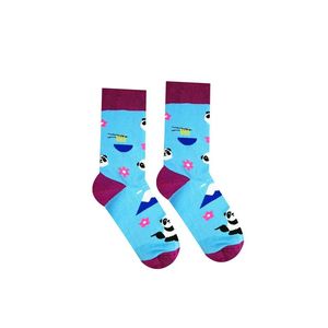 Modro-fialové ponožky Panda vyobraziť