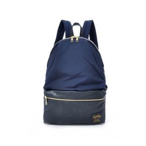 Tmavomodrý ruksak Grosgrain-Like 10 Pockets Backpack vyobraziť