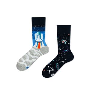 Modro-sivé ponožky Space Trip vyobraziť