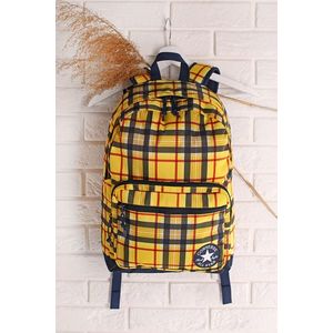 Žlto-modrý károvaný ruksak Go 2 Backpack vyobraziť