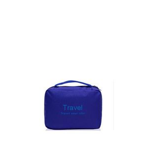 Modrá kozmetická taška Travel vyobraziť