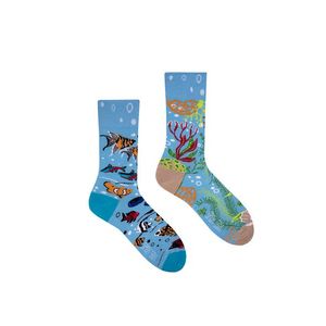 Modré ponožky Aquarium vyobraziť