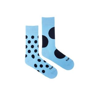 Modro-čierne ponožky Diskoš Azúro vyobraziť