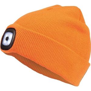 Cerva Čiapka so svetlom DEEL LED - Oranžová vyobraziť