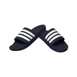 Tmavo modré papuče Adidas vyobraziť