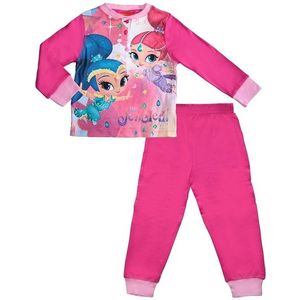 Shimmer a shine - dievčenské ružové pyžamo vyobraziť