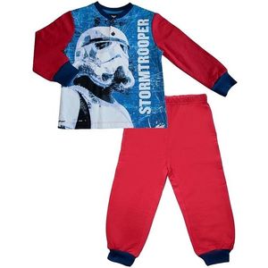 Chlapčenské červené star wars pyžamo vyobraziť