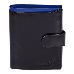 Modro-čierna pánska peňaženka vyobraziť