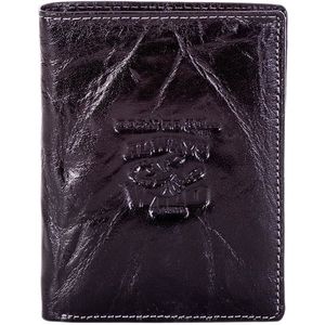 čierna pánska peňaženka s logom vyobraziť