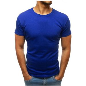 Pánske tričko modrej vyobraziť