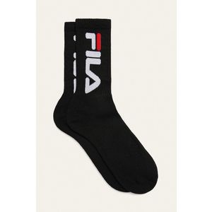 Ponožky Fila (2-pak) dámske, čierna farba vyobraziť