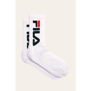 Ponožky Fila (2-pak) dámske, biela farba vyobraziť