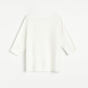 Reserved - Ladies` sweater - Krémová vyobraziť