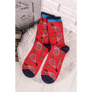 Pánske červené ponožky Sports Club Men's Sustainable Socks vyobraziť