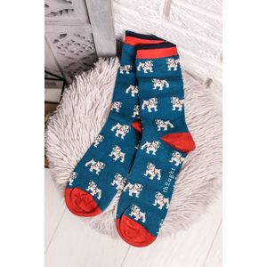 Pánske modré ponožky Hound Socks vyobraziť