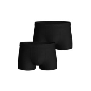 Čierne boxerky Solid Tencel Trunks - dvojbalenie vyobraziť