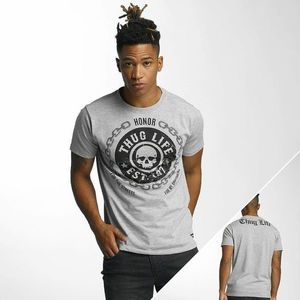 Thug Life Barley T-Shirt Grey Melange - 2XL vyobraziť