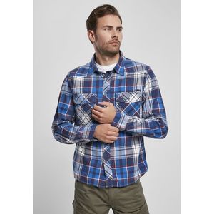 Urban Classics Brandit Checked Shirt navy - 3XL vyobraziť