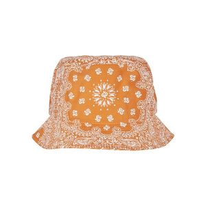 Urban Classics Bandana Print Bucket Hat orange - One Size vyobraziť