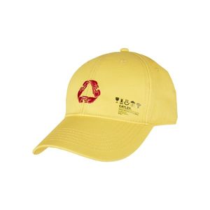 Urban Classics C&S Iconic Peace Curved Cap yellow/mc - One Size vyobraziť