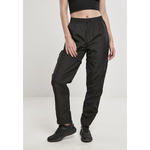 Urban Classics Ladies Shiny Crinkle Nylon Zip Pants black - 3XL vyobraziť