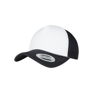 Urban Classics Classic Foam Trucker Cap Curved Visor dkgry/wht/dkgry - Uni vyobraziť