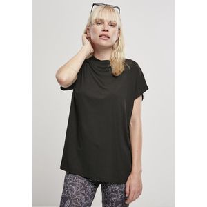 Dámske tričko Urban Classics Ladies Oversized Cut On Sleeve Viscose black Pohlavie: dámske, Velikost: XL vyobraziť