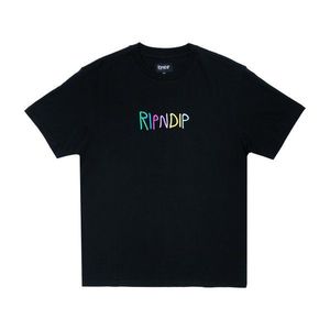 Pánske tričko RIPNDIP Logo Embroidered Art čierna Veľkosť: L, Pohlavie: pánske vyobraziť